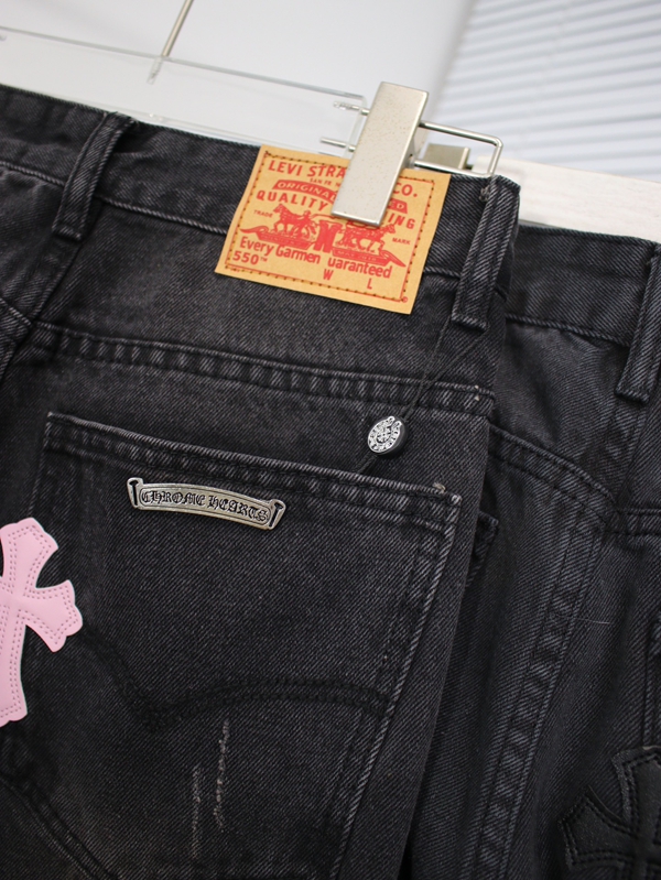 ブランドジーンズ素材ディテール